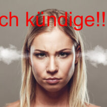 verärgert