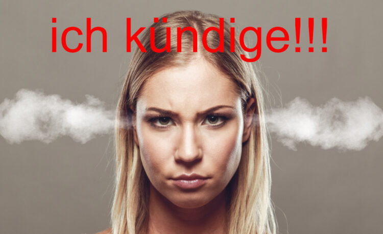 verärgert